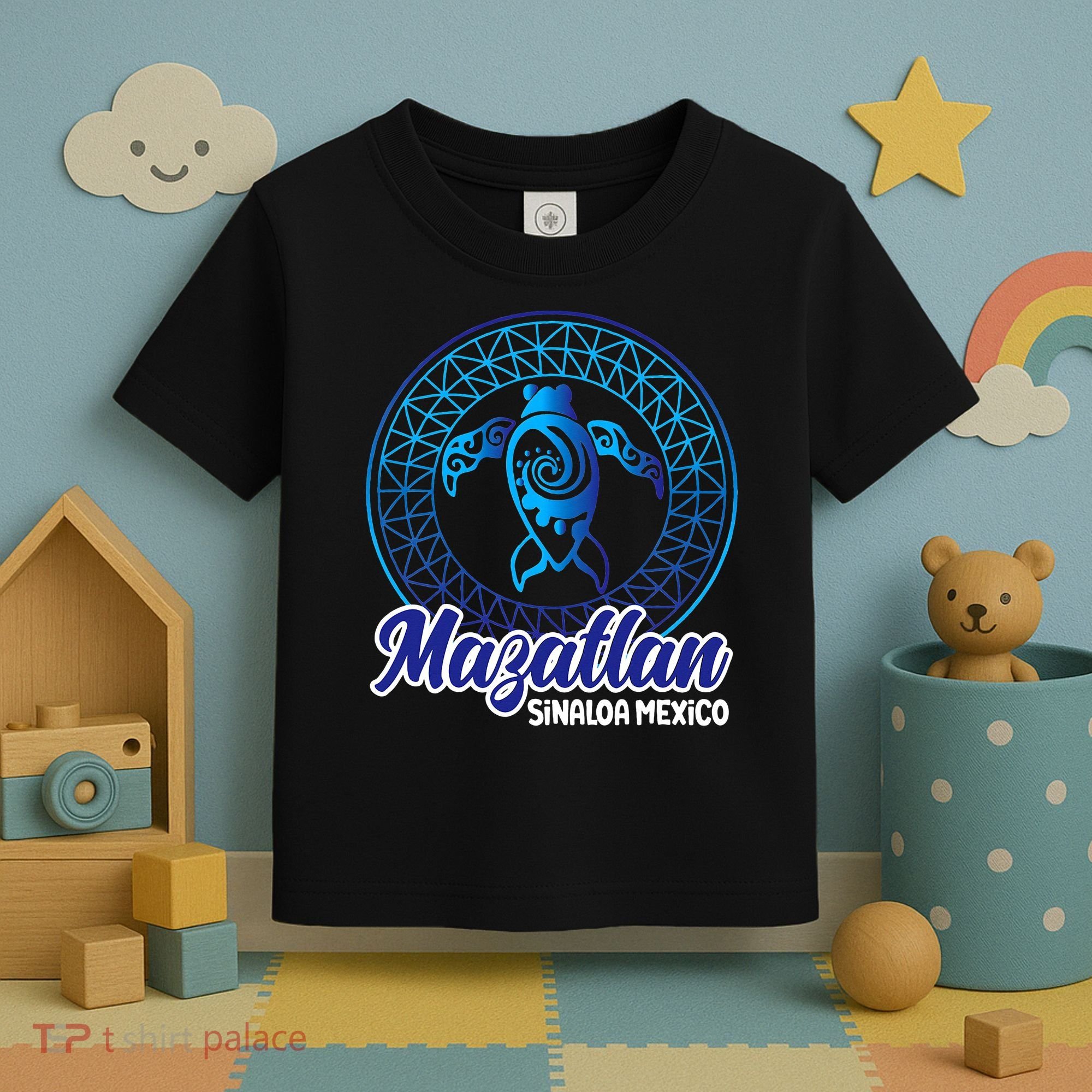 Mazatlan Sinaloa Mexico Souvenirs Baja California Turtles Toddler T-Shirt