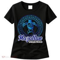 Mazatlan Sinaloa Mexico Souvenirs Baja California Turtles Women's T-Shirt thumb 0