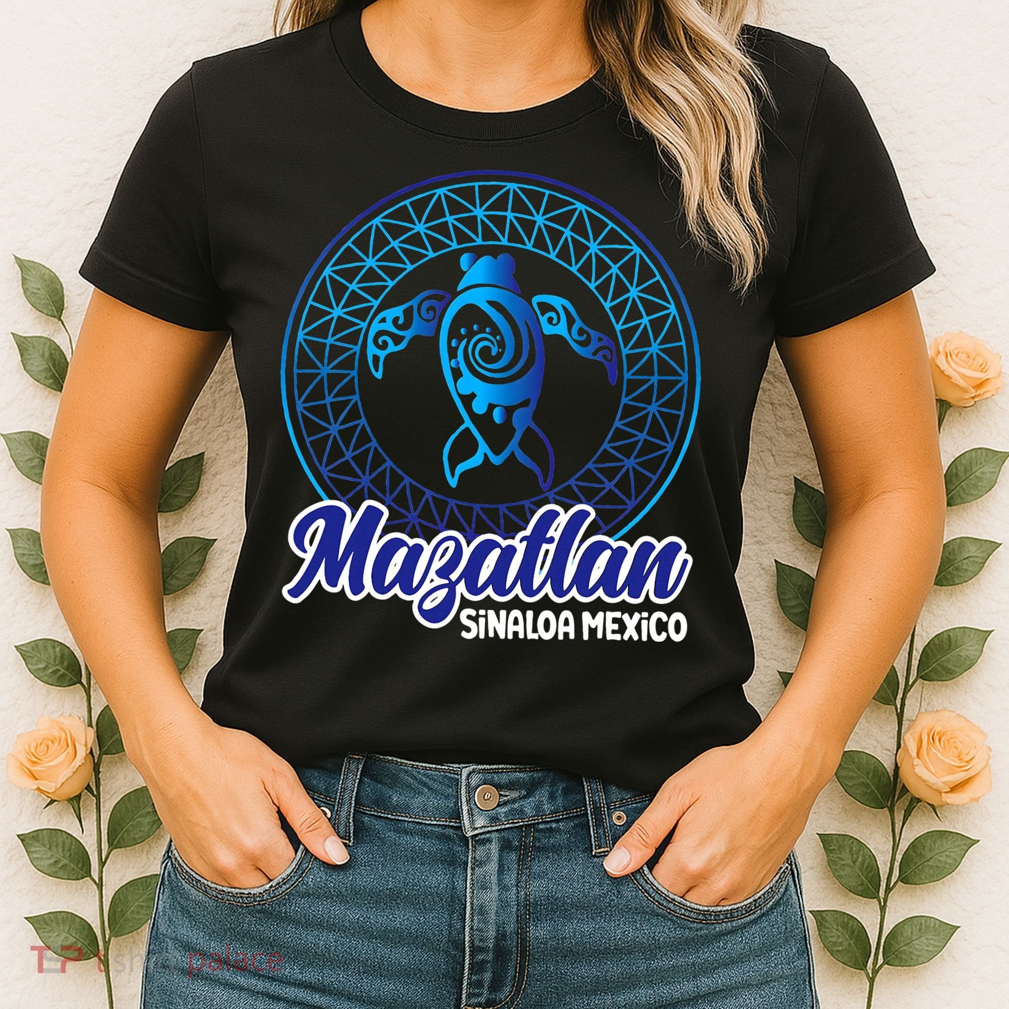 Mazatlan Sinaloa Mexico Souvenirs Baja California Turtles Women's T-Shirt