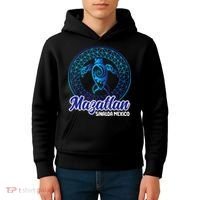 Mazatlan Sinaloa Mexico Souvenirs Baja California Turtles Kids Hoodie thumb 4