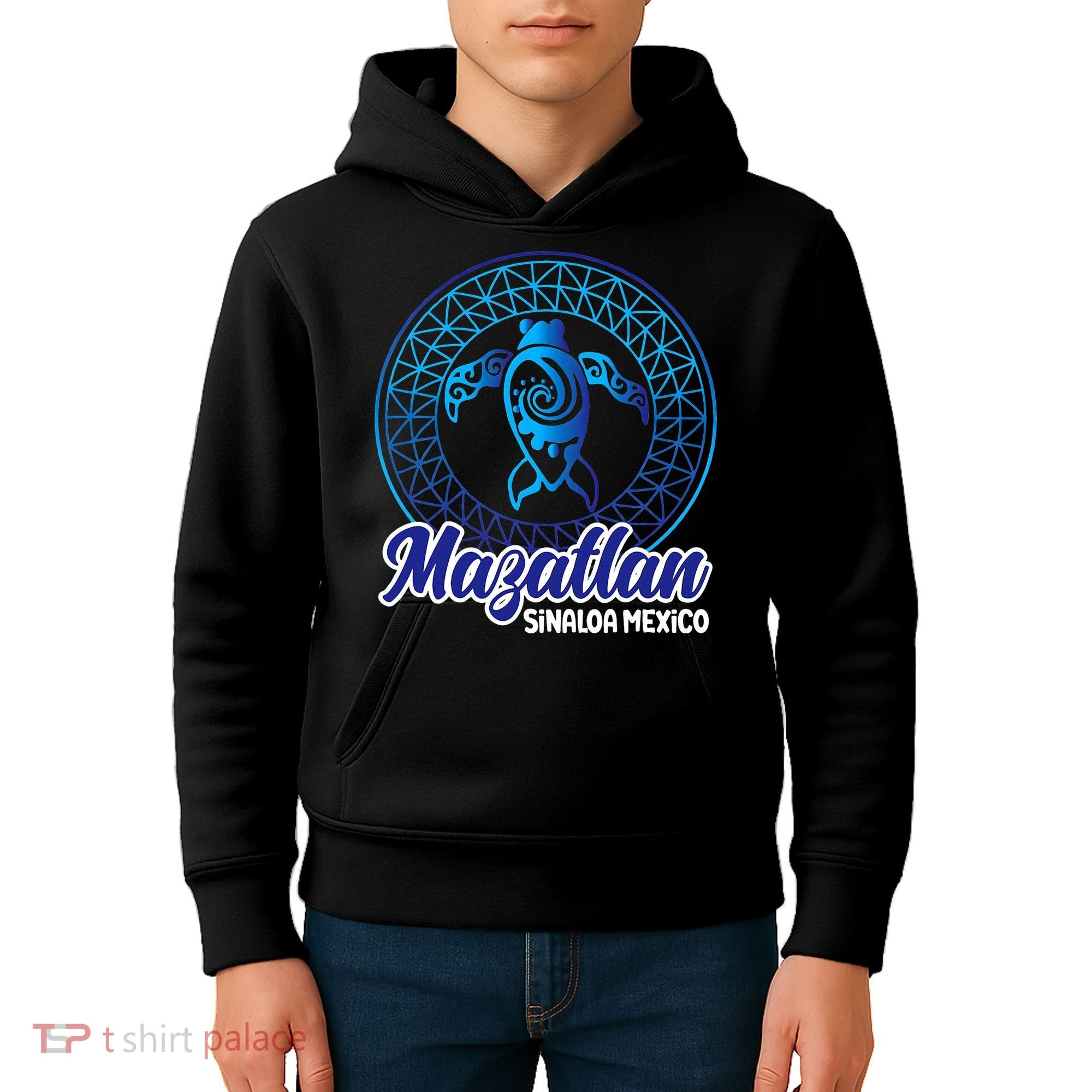 Mazatlan Sinaloa Mexico Souvenirs Baja California Turtles Kids Hoodie