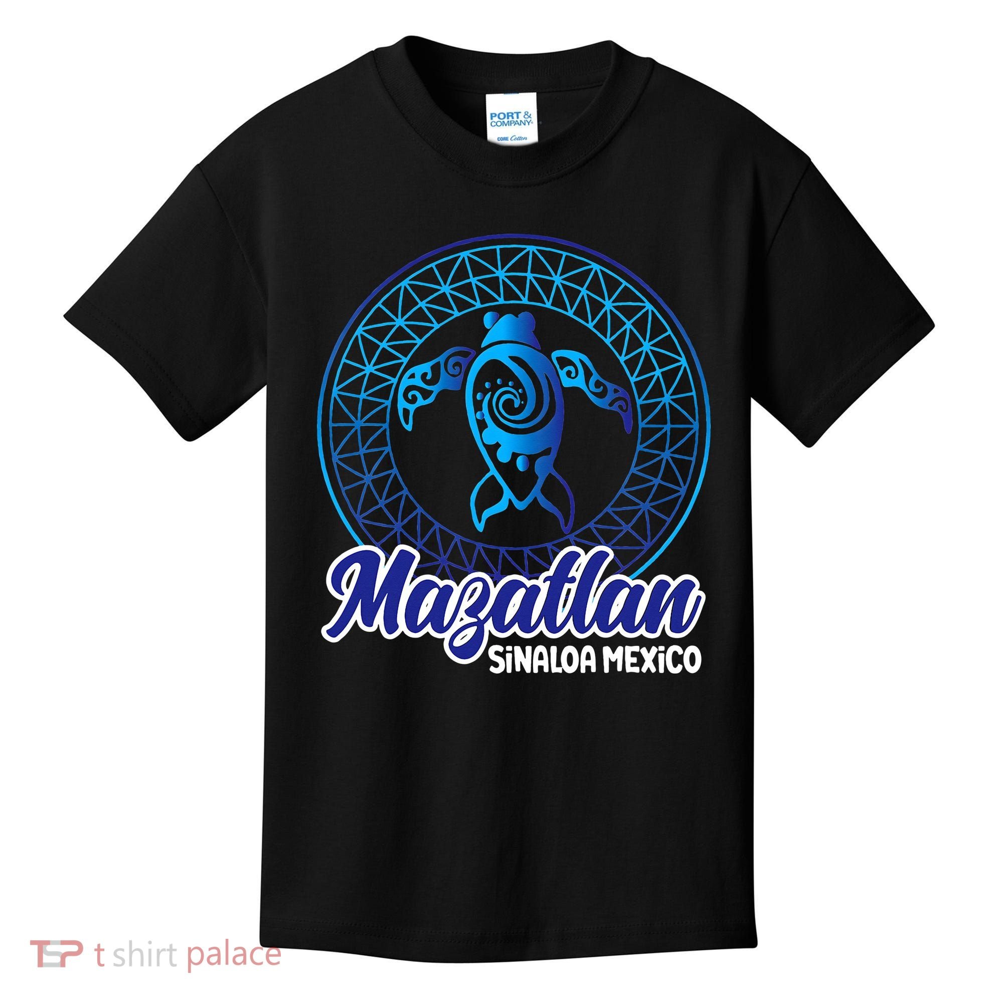 Mazatlan Sinaloa Mexico Souvenirs Baja California Turtles Kids T-Shirt