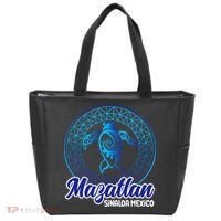 Mazatlan Sinaloa Mexico Souvenirs Baja California Turtles Tote Bag thumb 0