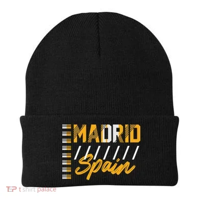 Madrid Spain Beanie