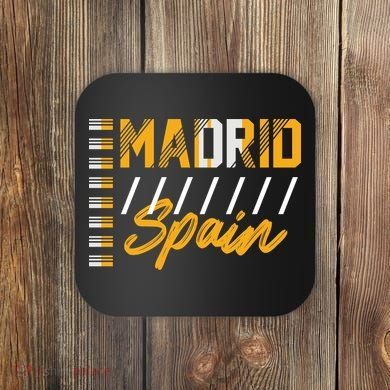 Madrid Spain Coaster