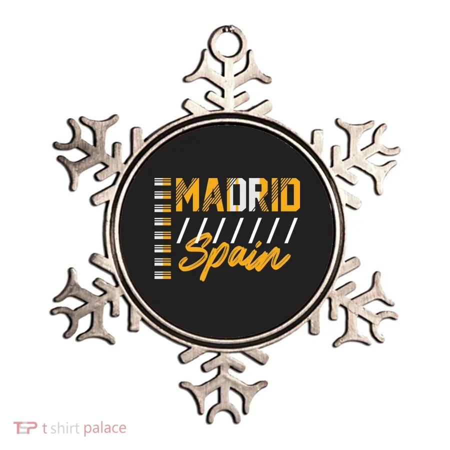 Madrid Spain Ornament