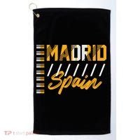 Madrid Spain Golf Towel thumb 0