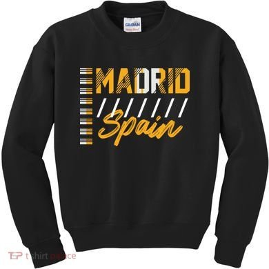 Madrid Spain Kids Sweatshirt