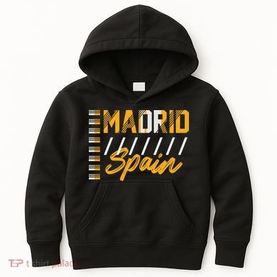 Madrid Spain Kids Hoodie