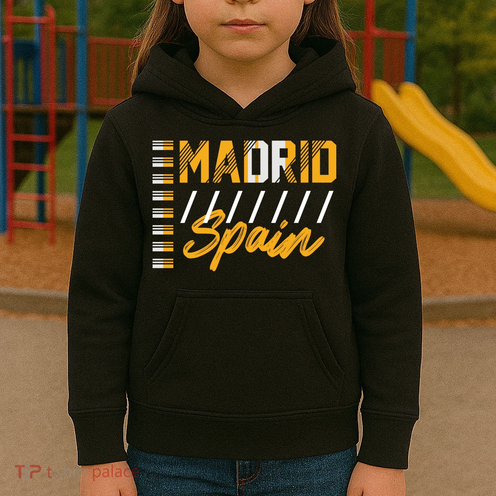 Madrid Spain Kids Hoodie