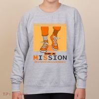 Multiple Sclerosis Ms Awareness Walk On Mission Women's Sweatshirt thumb 0