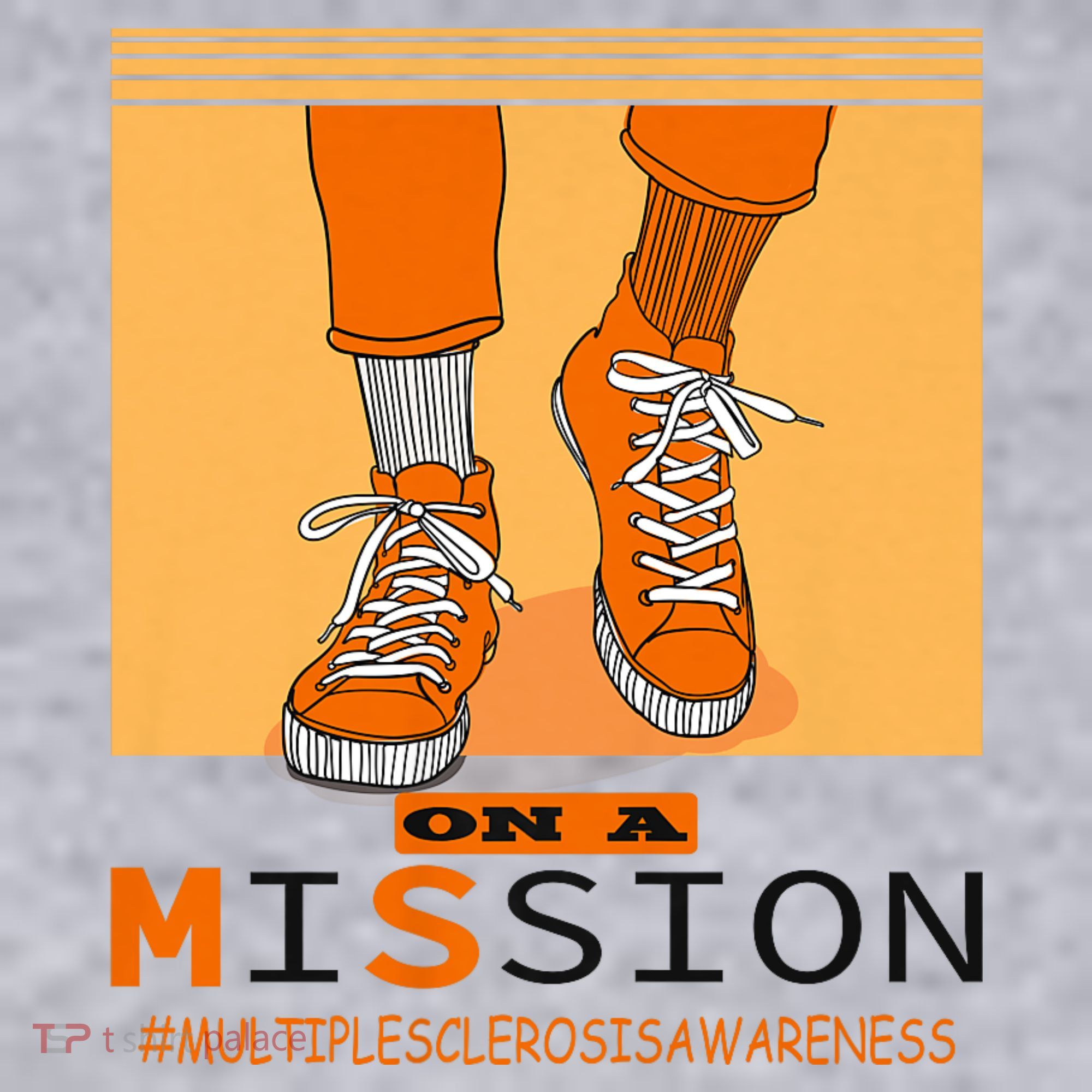 Multiple Sclerosis Ms Awareness Walk On Mission Women's Sweatshirt