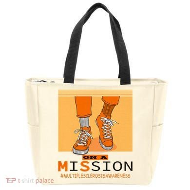 Multiple Sclerosis Ms Awareness Walk On Mission Tote Bag