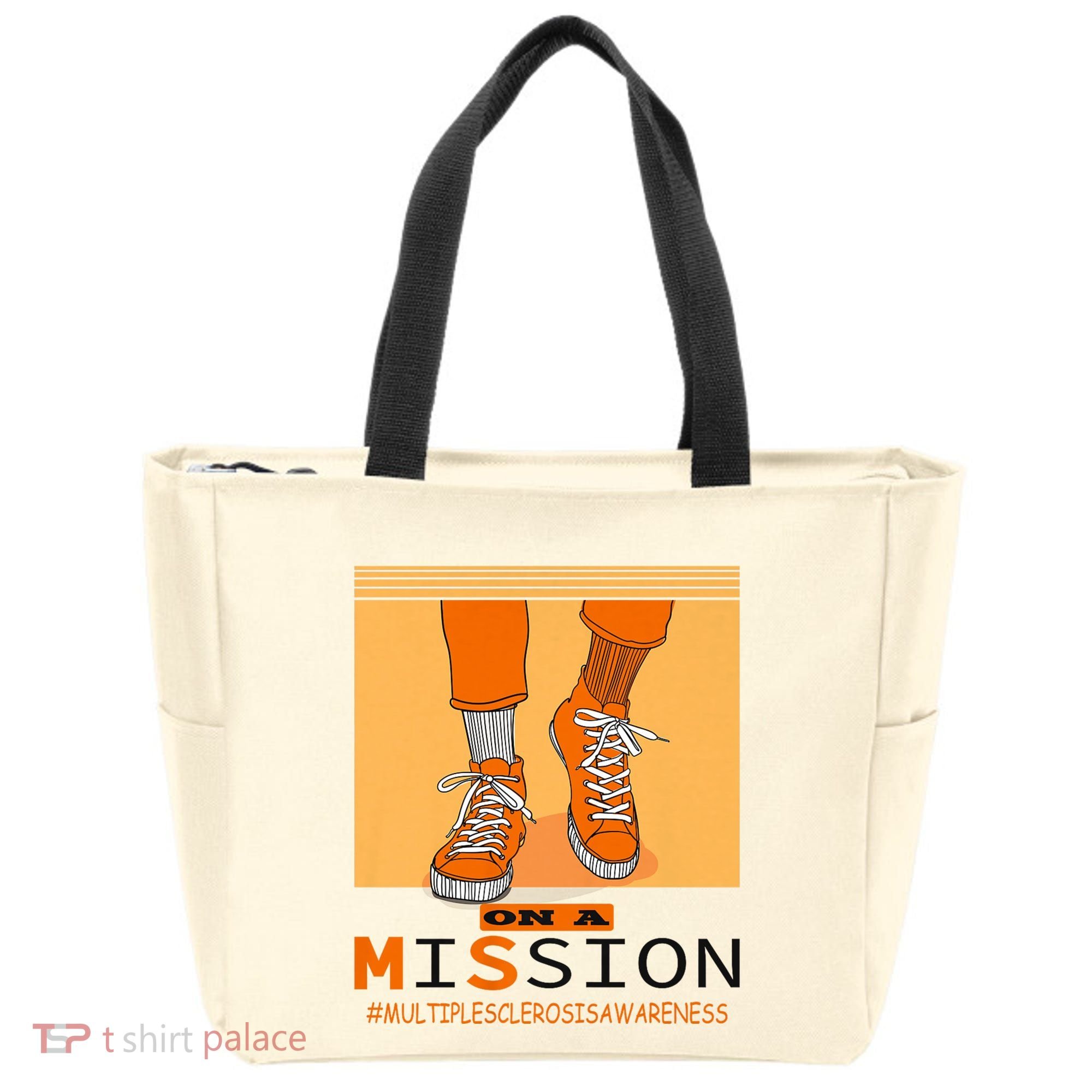Multiple Sclerosis Ms Awareness Walk On Mission Tote Bag