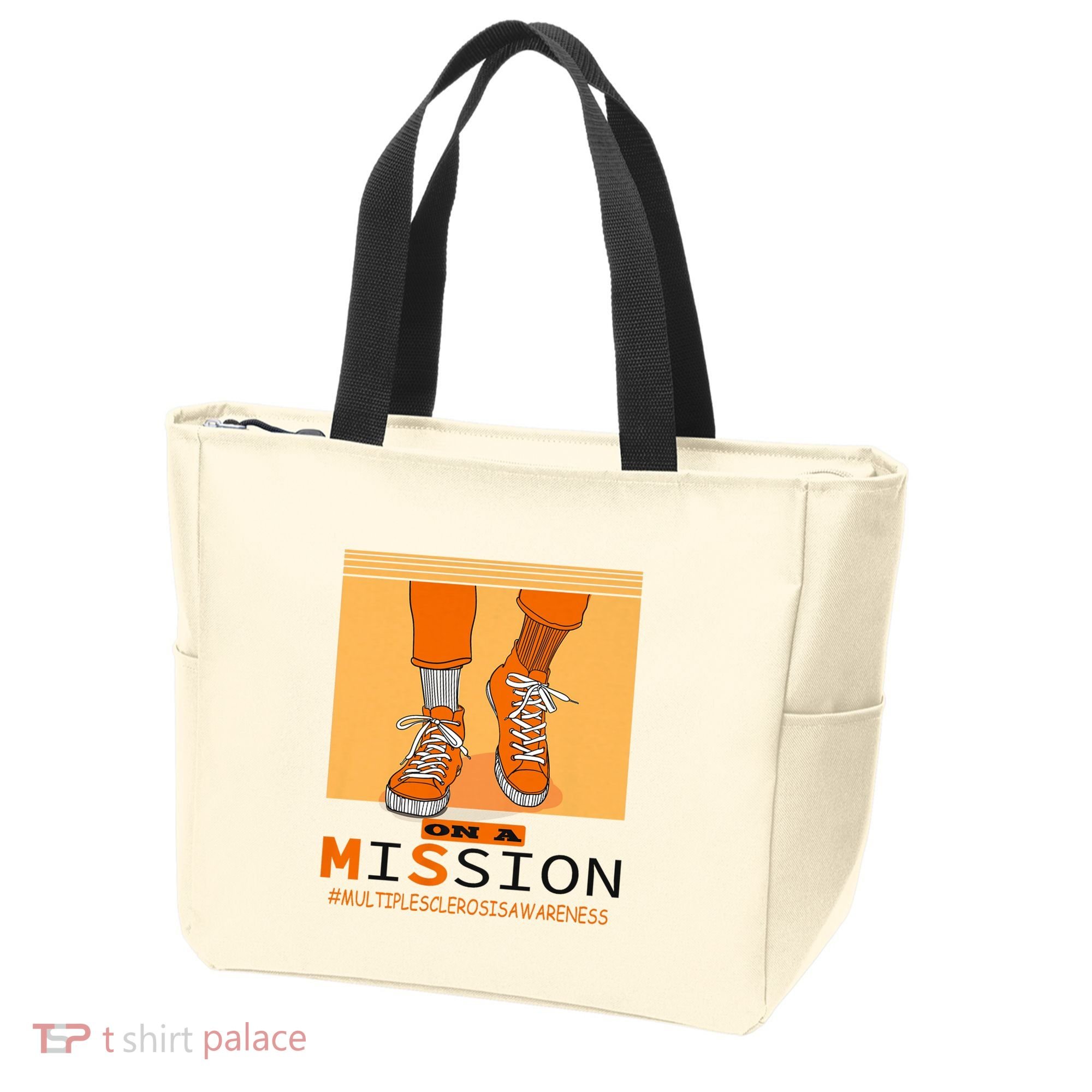 Multiple Sclerosis Ms Awareness Walk On Mission Tote Bag