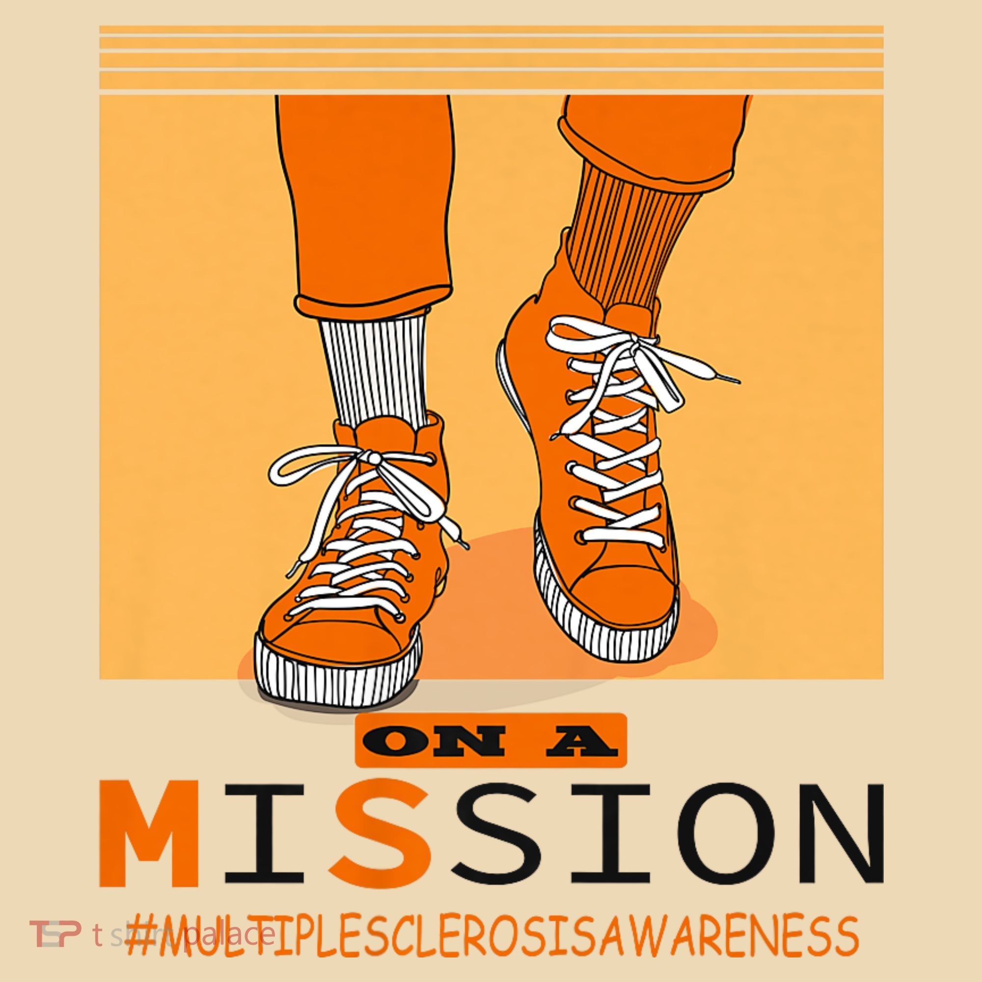Multiple Sclerosis Ms Awareness Walk On Mission Tote Bag