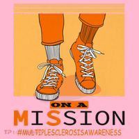 Multiple Sclerosis Ms Awareness Walk On Mission Coaster thumb 2
