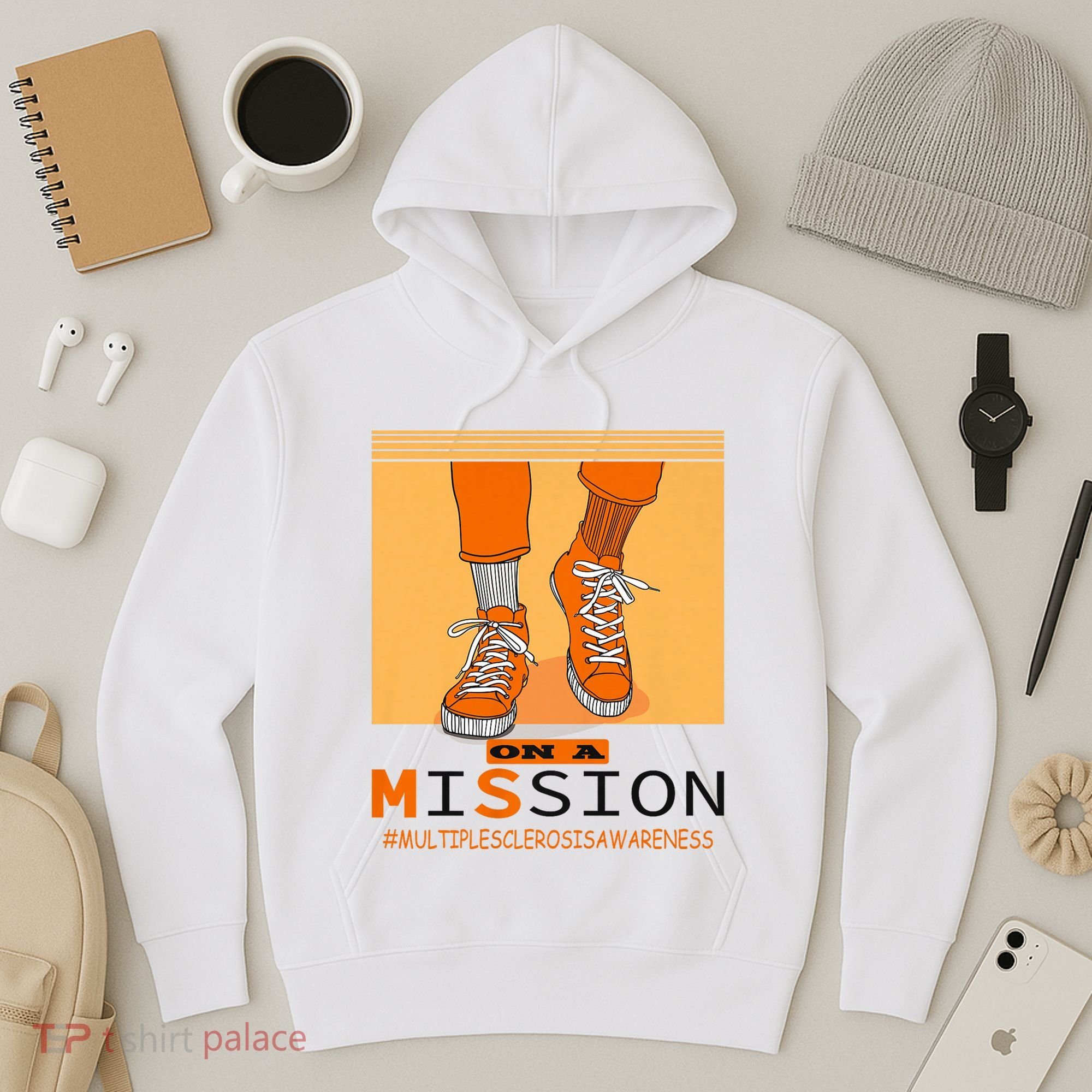 Multiple Sclerosis Ms Awareness Walk On Mission Hoodie