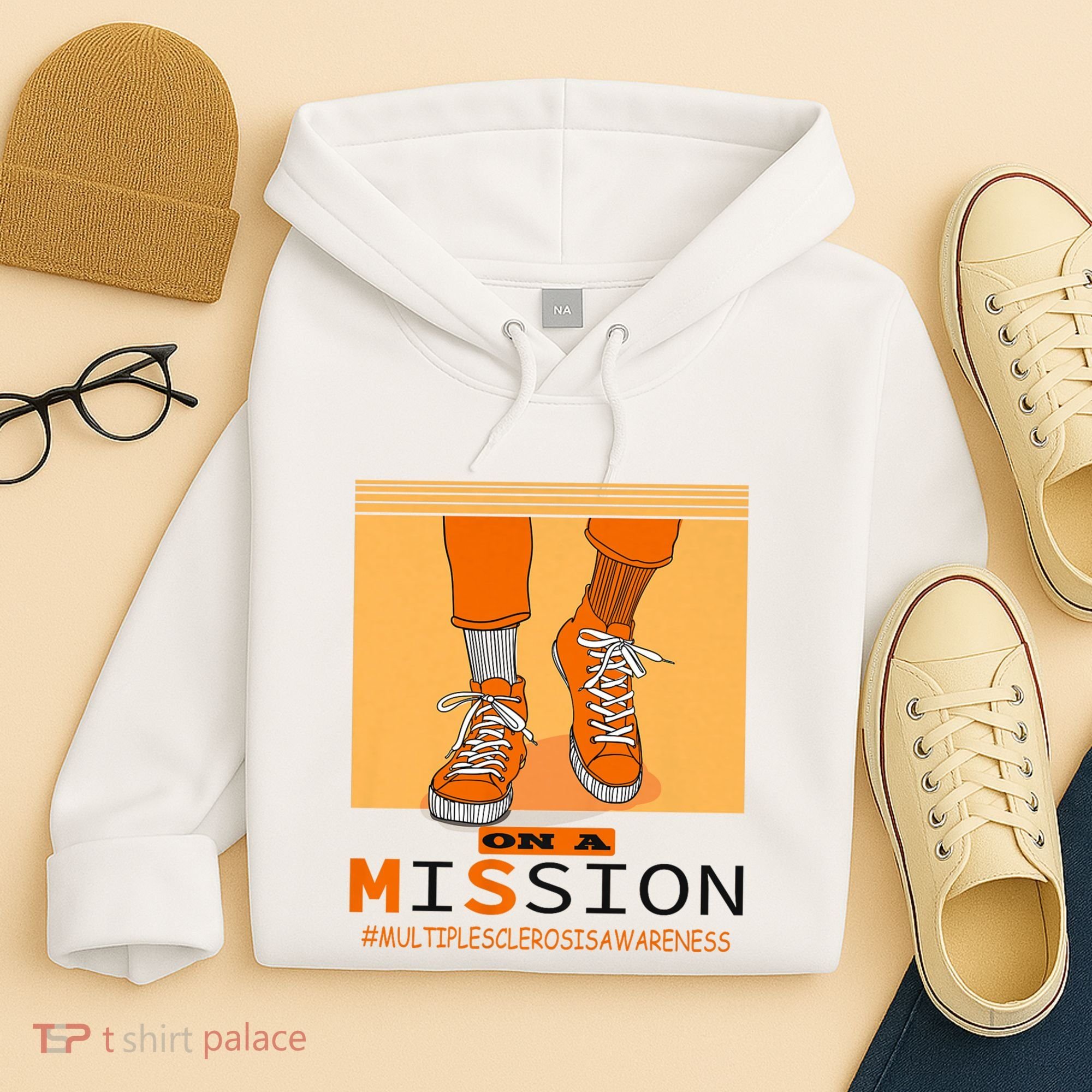 Multiple Sclerosis Ms Awareness Walk On Mission Hoodie