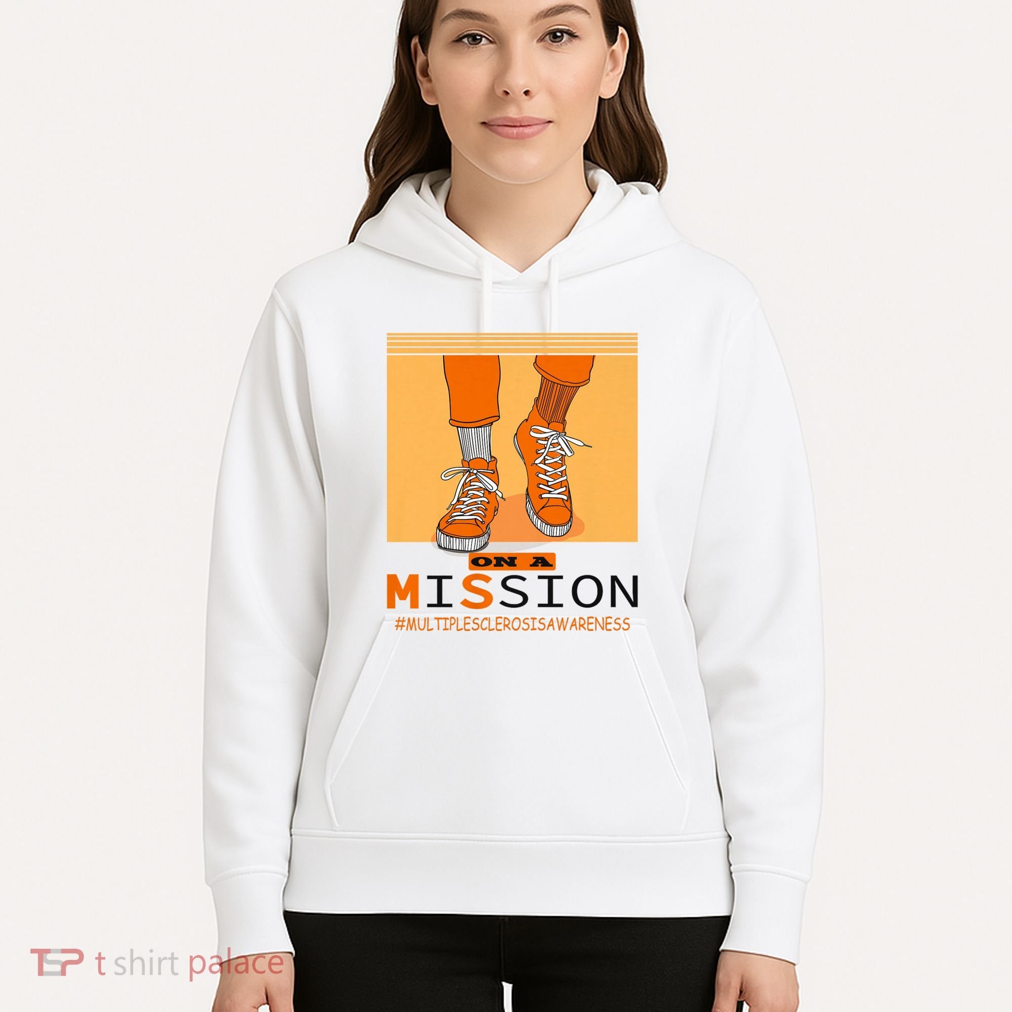 Multiple Sclerosis Ms Awareness Walk On Mission Hoodie