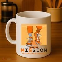 Multiple Sclerosis Ms Awareness Walk On Mission Coffee Mug thumb 4