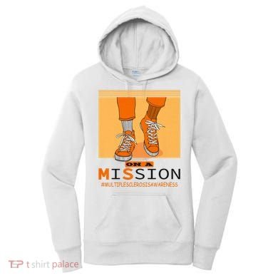 Multiple Sclerosis Ms Awareness Walk On Mission Women's Hoodie