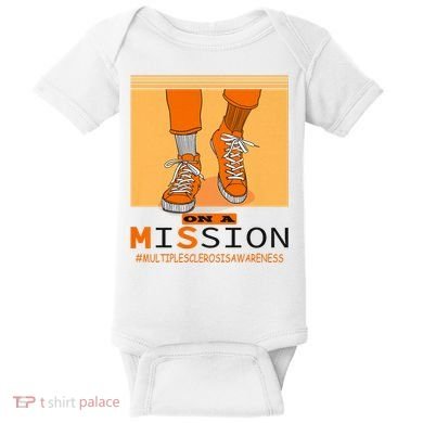 Multiple Sclerosis Ms Awareness Walk On Mission Baby Bodysuit