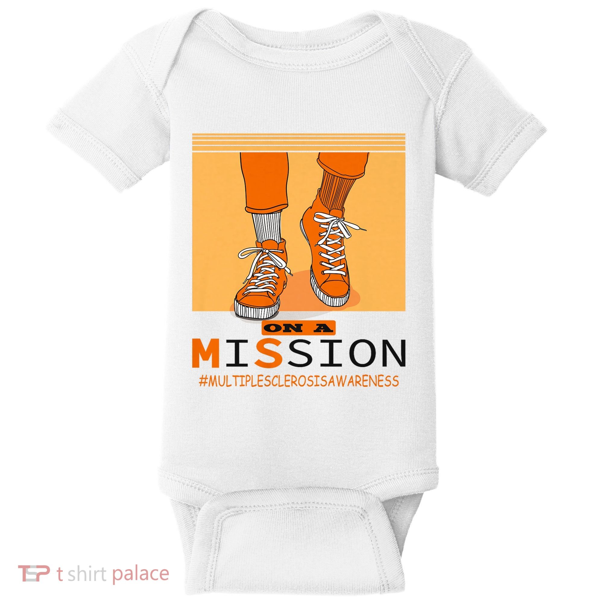 Multiple Sclerosis Ms Awareness Walk On Mission Baby Bodysuit