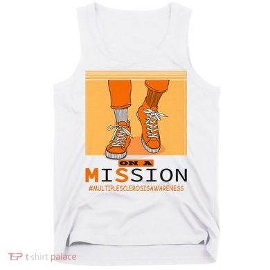 Multiple Sclerosis Ms Awareness Walk On Mission Tank Top