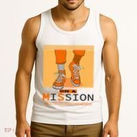 Multiple Sclerosis Ms Awareness Walk On Mission Tank Top thumb 3
