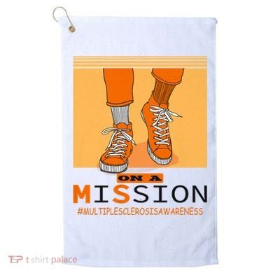 Multiple Sclerosis Ms Awareness Walk On Mission Golf Towel