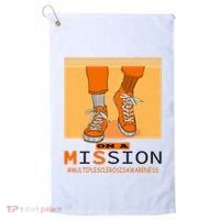 Multiple Sclerosis Ms Awareness Walk On Mission Golf Towel thumb 0
