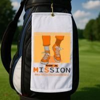 Multiple Sclerosis Ms Awareness Walk On Mission Golf Towel thumb 2