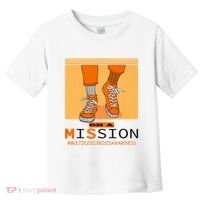 Multiple Sclerosis Ms Awareness Walk On Mission Toddler T-Shirt thumb 0