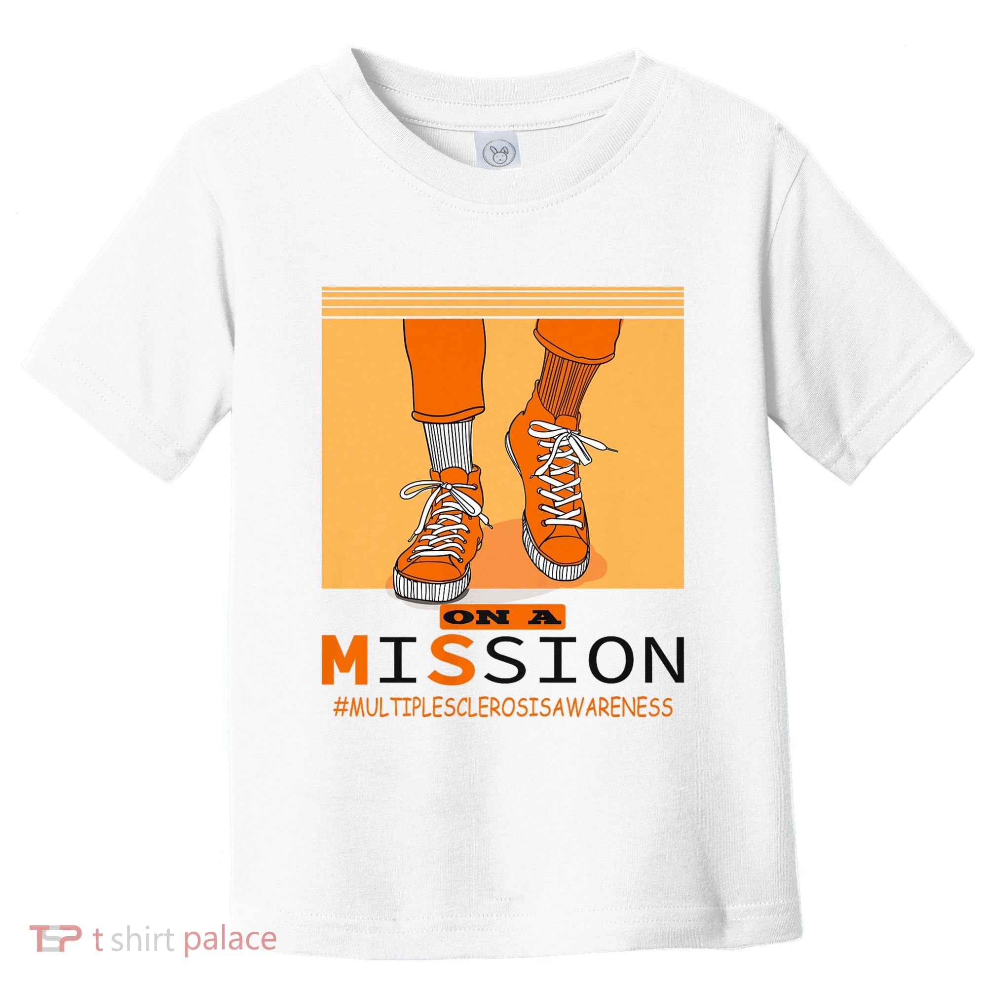 Multiple Sclerosis Ms Awareness Walk On Mission Toddler T-Shirt