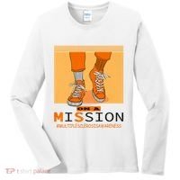 Multiple Sclerosis Ms Awareness Walk On Mission Women's Long Sleeve Shirt thumb 0