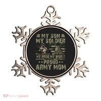 My Son My Soldier Proud Army Mother Mom Military Ornament thumb 0