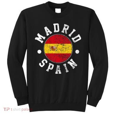 Madrid Spain Sweatshirt