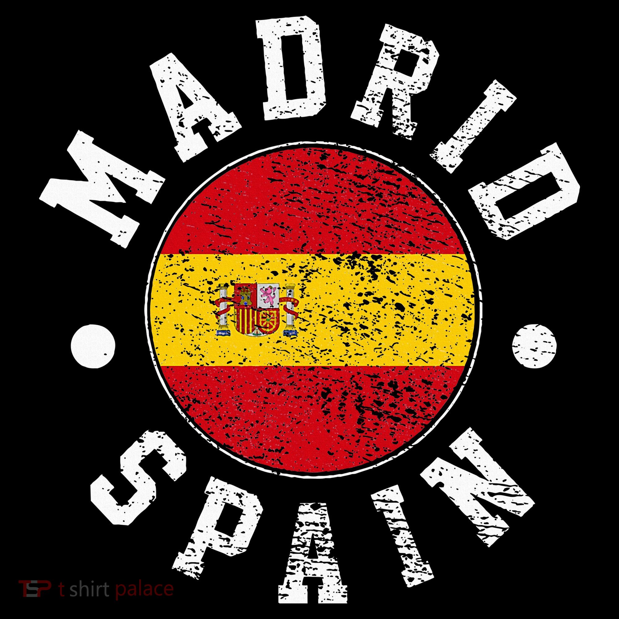 Madrid Spain Bucket Hat