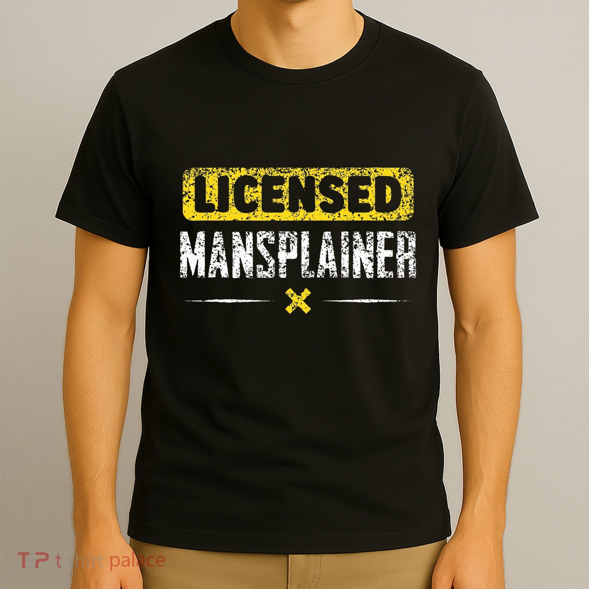 Mansplainer Saying Mansplain Mansplaining T-Shirt