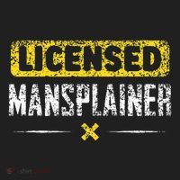 Mansplainer Saying Mansplain Mansplaining Tumbler thumb 3