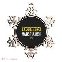 Mansplainer Saying Mansplain Mansplaining Ornament thumb 0