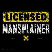 Mansplainer Saying Mansplain Mansplaining Toddler Hoodie thumb 2