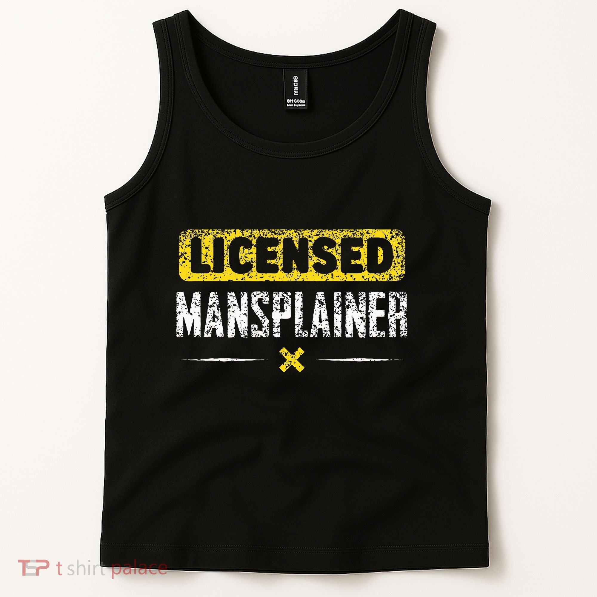 Mansplainer Saying Mansplain Mansplaining Tank Top