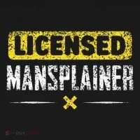 Mansplainer Saying Mansplain Mansplaining Toddler T-Shirt thumb 4