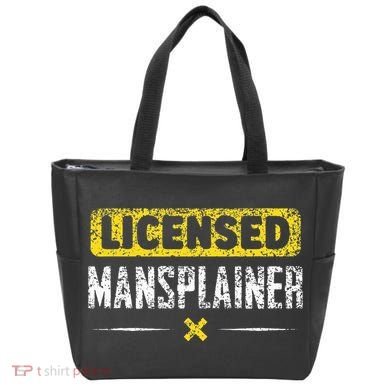Mansplainer Saying Mansplain Mansplaining Tote Bag