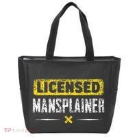 Mansplainer Saying Mansplain Mansplaining Tote Bag thumb 0
