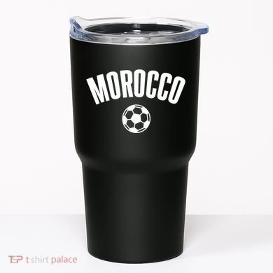 Morocco Soccer Tumbler