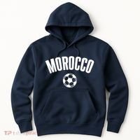 Morocco Soccer Hoodie thumb 0