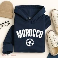 Morocco Soccer Hoodie thumb 4